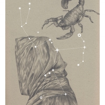 ILUSTRAÇÃO "VIAGEM MAIOR - ORION" CLÁUDIA SALGUEIRO