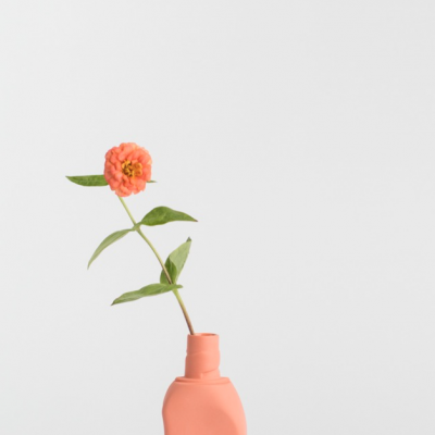 BOTTLE VASE "SALMON" #12 FOEKJE FLEUR