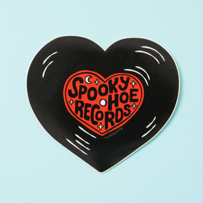 Spooky Hoe Records Vinyl Sticker
