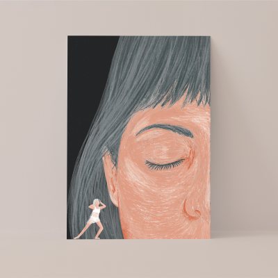 ILUSTRAÇÃO "OUVE-ME" JOANA MUNDANA