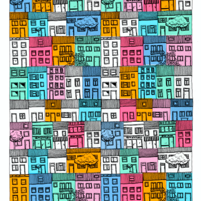 ILUSTRAÇÃO "MINI CASINHAS I" JOANA NOBREGA