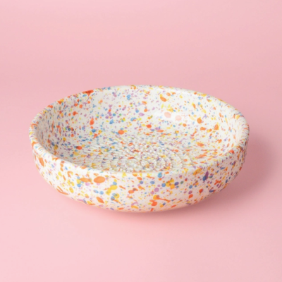 TAÇA RALADOR GRANDE C/ COLHER "CARNAVAL" ALFAR TIERRA COCIDA