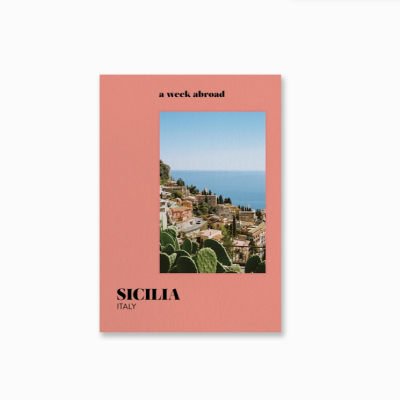 Livro Sicilia - A WEEK ABROAD