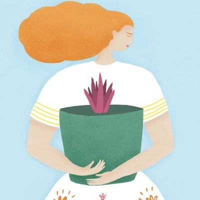 ILUSTRAÇÃO "LADY SPRING" BÁRBARA AMARAL