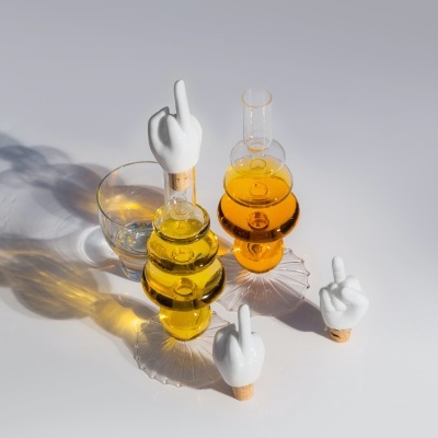 BOTTLE SEALER FUCK OFF HANDS DONKEY