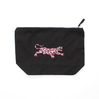 BOLSA PANTHER PRETO ROSA COUSINS COLLECTIVE