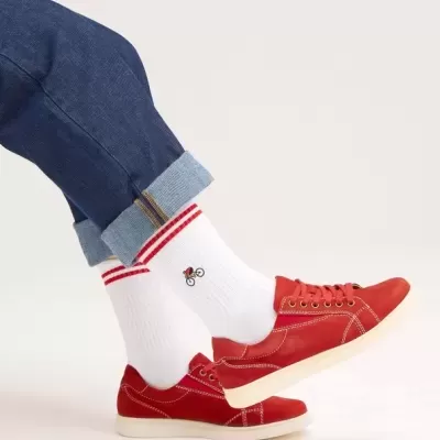 MEIAS BRANCAS "BICYCLE" NATURAL VIBES