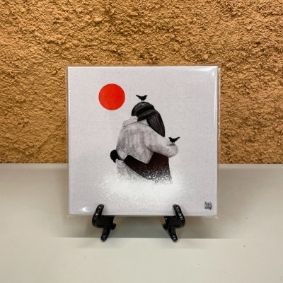 AZULEJO "ABRAÇO" MARTA NUNES