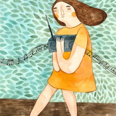 ILUSTRAÇÃO"MUSIC" MIRJAM SIIM