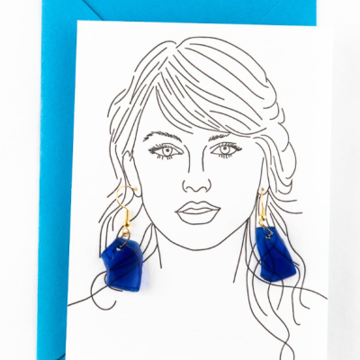 POSTAL "TAYLOR THRIFT EARRINGS" STUDIO FLASH