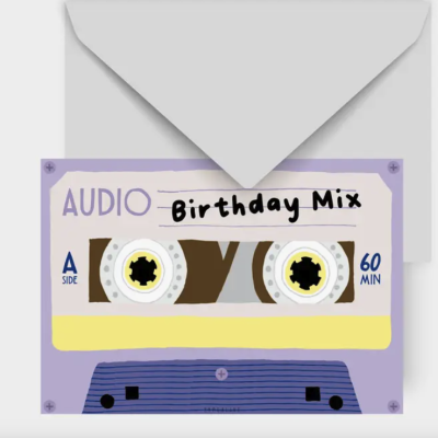 POSTAL BIRTHDAY MIXTAPE TYPEALIVE