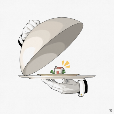 ILUSTRAÇÃO "HABITAÇÃO GOURMET" FRANK O MUDO