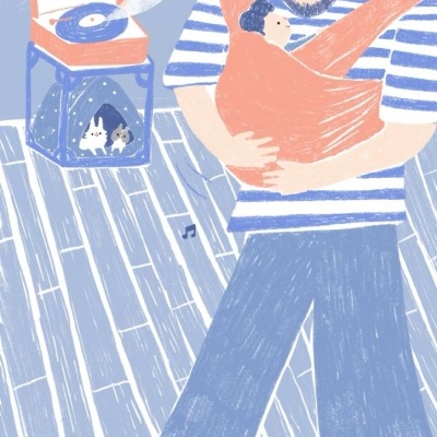 ILUSTRAÇÃO "DANÇAR DESCALÇO" GAMBUZINO (MARGARIDA ELOY)