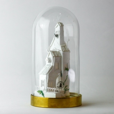 ESCULTURA EM PAPEL " MEMORIES OF AN OLD HOUSE " SEGUNDO ESQUERDO