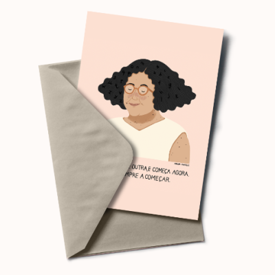 POSTAL "ADÍLIA LOPES" ADRIANA FONTELAS