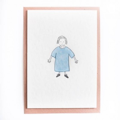 POSTAL "SUPER DAD T-SHIRT" STUDIO FLASH