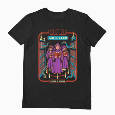 T-SHIRT "CULT BOOK CLUB" PYRAMID INTERNATIONAL