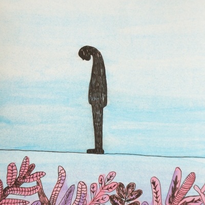 ILUSTRAÇÃO " LONELY 1" CATARINA VALE