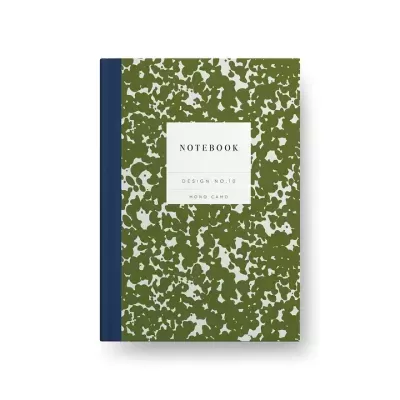 NOTEBOOK CAPA DURA "KALEIDO N.10 - MONO CAMO" OHH DEER