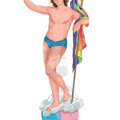 ILUSTRAÇÃO "SAGRADO PROFANO - SÃO JOÃO" DIOGO PAIXÃO