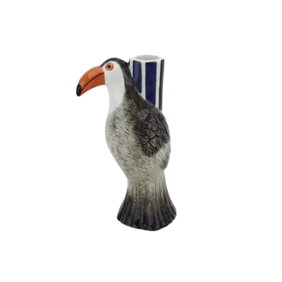 Candle Holder - Toucan - Violet/Grey/Orange House Vitamin
