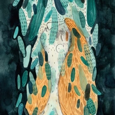 ORIGINAL "TAKE COLD SHOWERS" MIRJAM SIIM