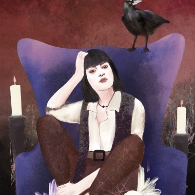 ILUSTRAÇÃO "MODERN WITCH" NEA LIKAR