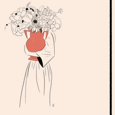 ILUSTRAÇÃO "FLOWER DOPAMINE" SUSANA SILVA