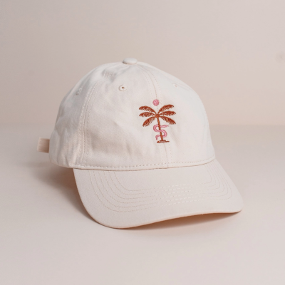 BONÉ BORDADO PALMA CAI & JO