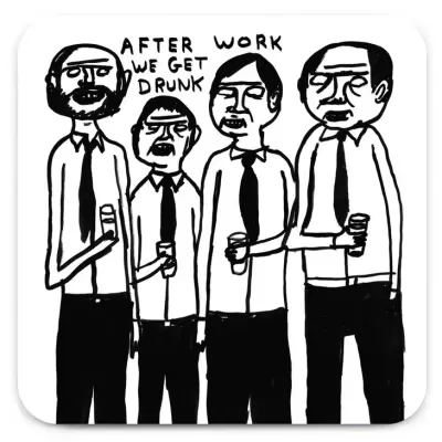 BASE PARA COPOS 'AFTER WORK' DAVID SHRIGLEY