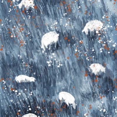 ILUSTRAÇÃO AZUL "PLANÍCIE" ANA RITA ROBALO