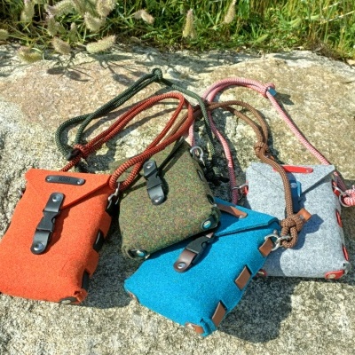 PRIMAVERA BAG - MALA EM TECIDO RECICLADO DE GARRAFAS DE PLÁSTICO