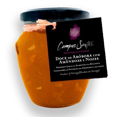 Doce de Abóbora com Amêndoas e Nozes
