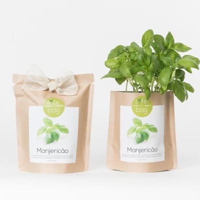 Grow Bag Manjericão