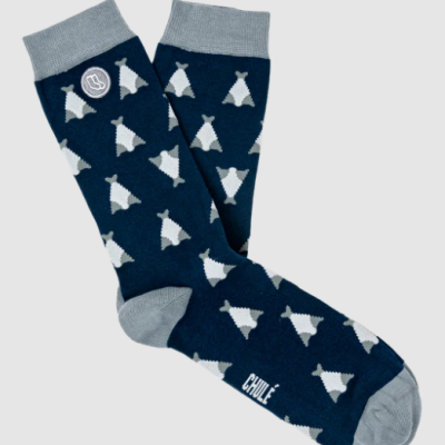 Meias Chulé Bacalhau Azul Navy