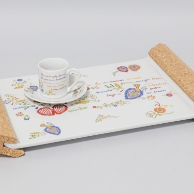 Tabuleiro Pegas em Cortiça