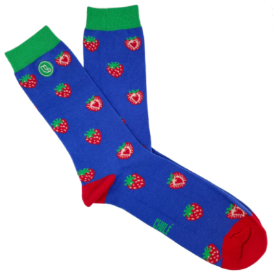 Meias Chulé Morango