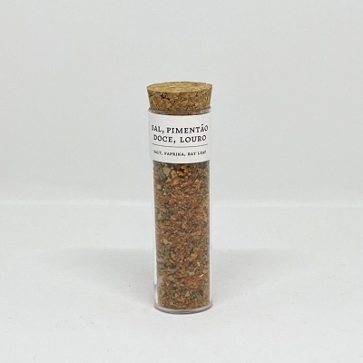 Tubo - Sal Aromatizado Pimentão Doce e Louro