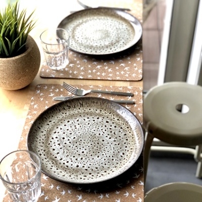 Individual de Mesa Retangular Cortiça