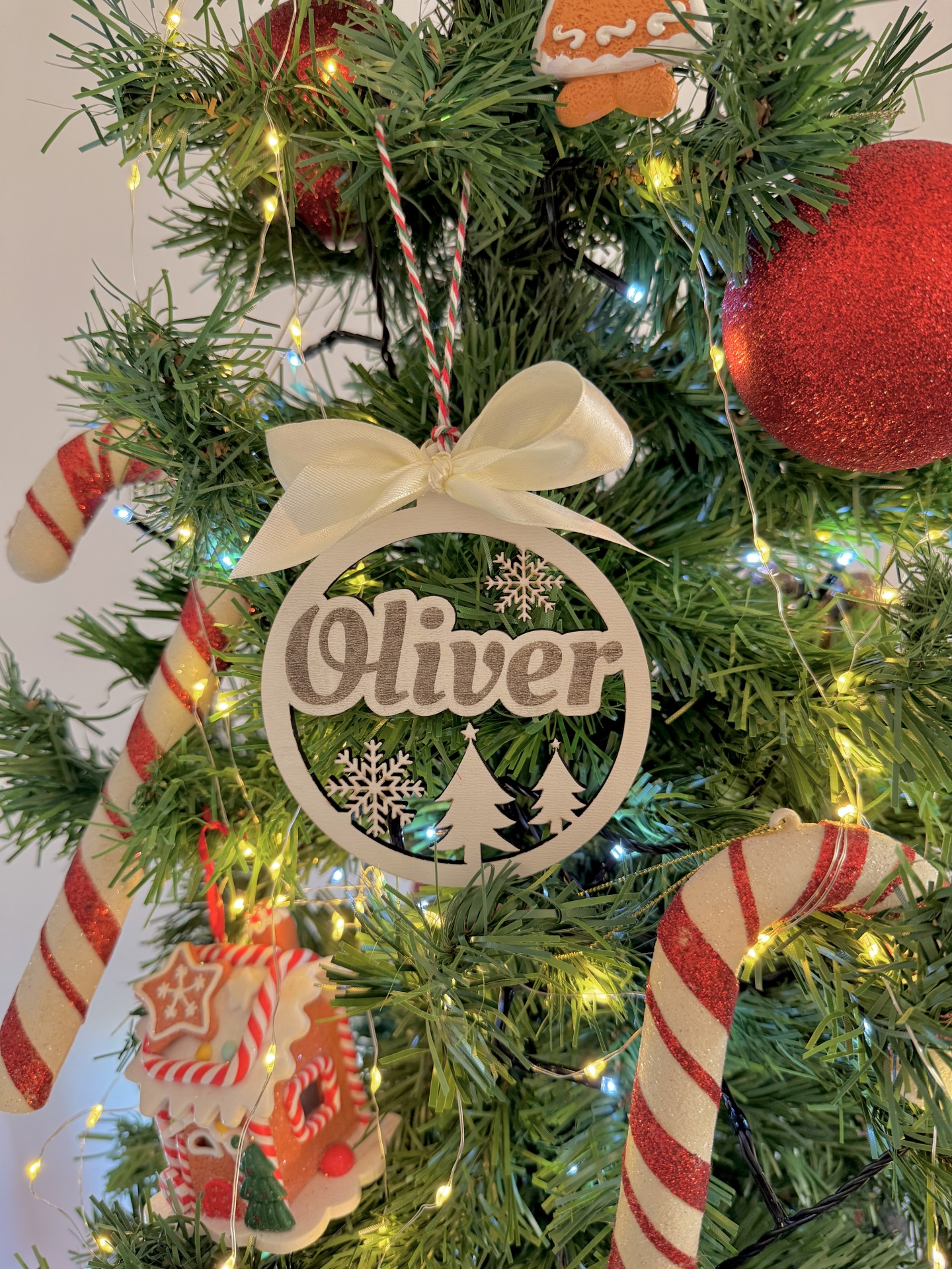 Bola de Natal com nome Bola de Natal com nome