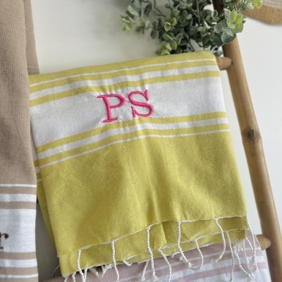 Toalha de praia personalizada