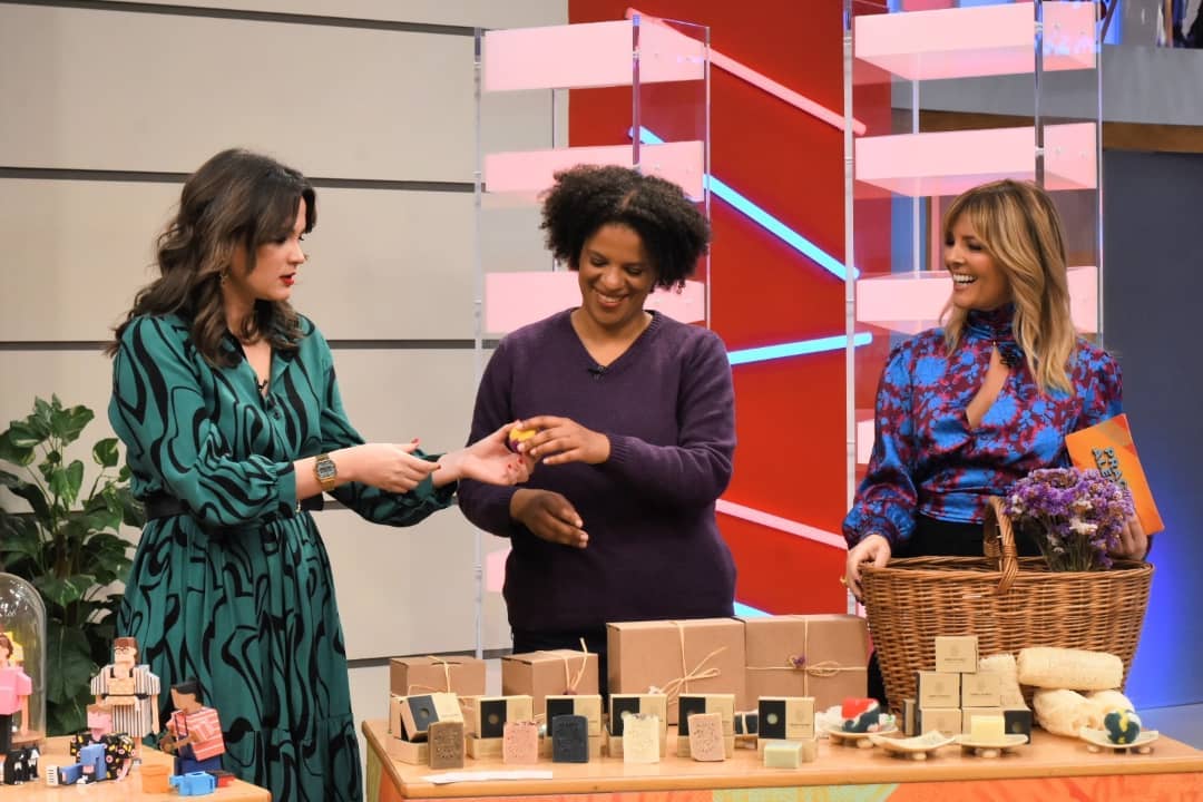 Aldeia Sabão na Praça da Alegria