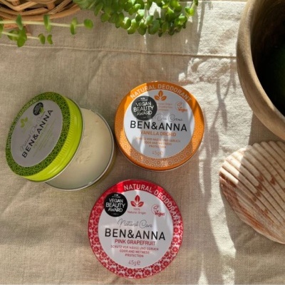 Desodorizante Natural Bicarbonato de sódio lata Ben&Anna