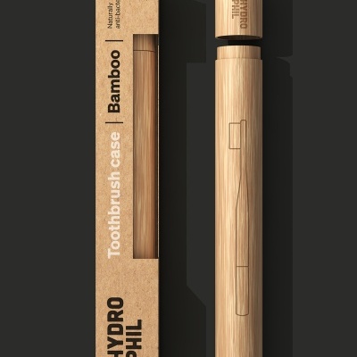 Porta Escova De Dentes de Bambu Hydrophil