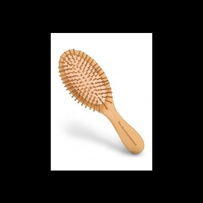 Escova de cabelo bambu FSC oval