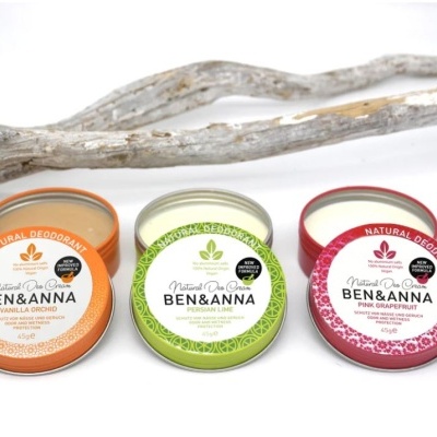 Desodorizante Natural Bicarbonato de sódio lata Ben&Anna