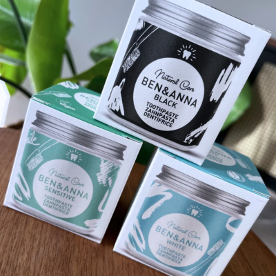 Pasta de Dentes Natural Ben & Anna