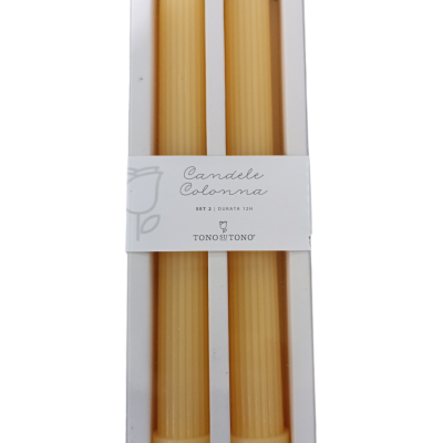 Pack 2 Velas Pilar Colonia 27cm
