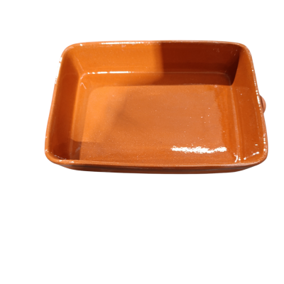 Tabuleiro Liso Barro Vidrado