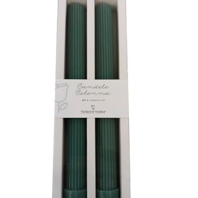 Pack 2 Velas Pilar Colonia 27cm